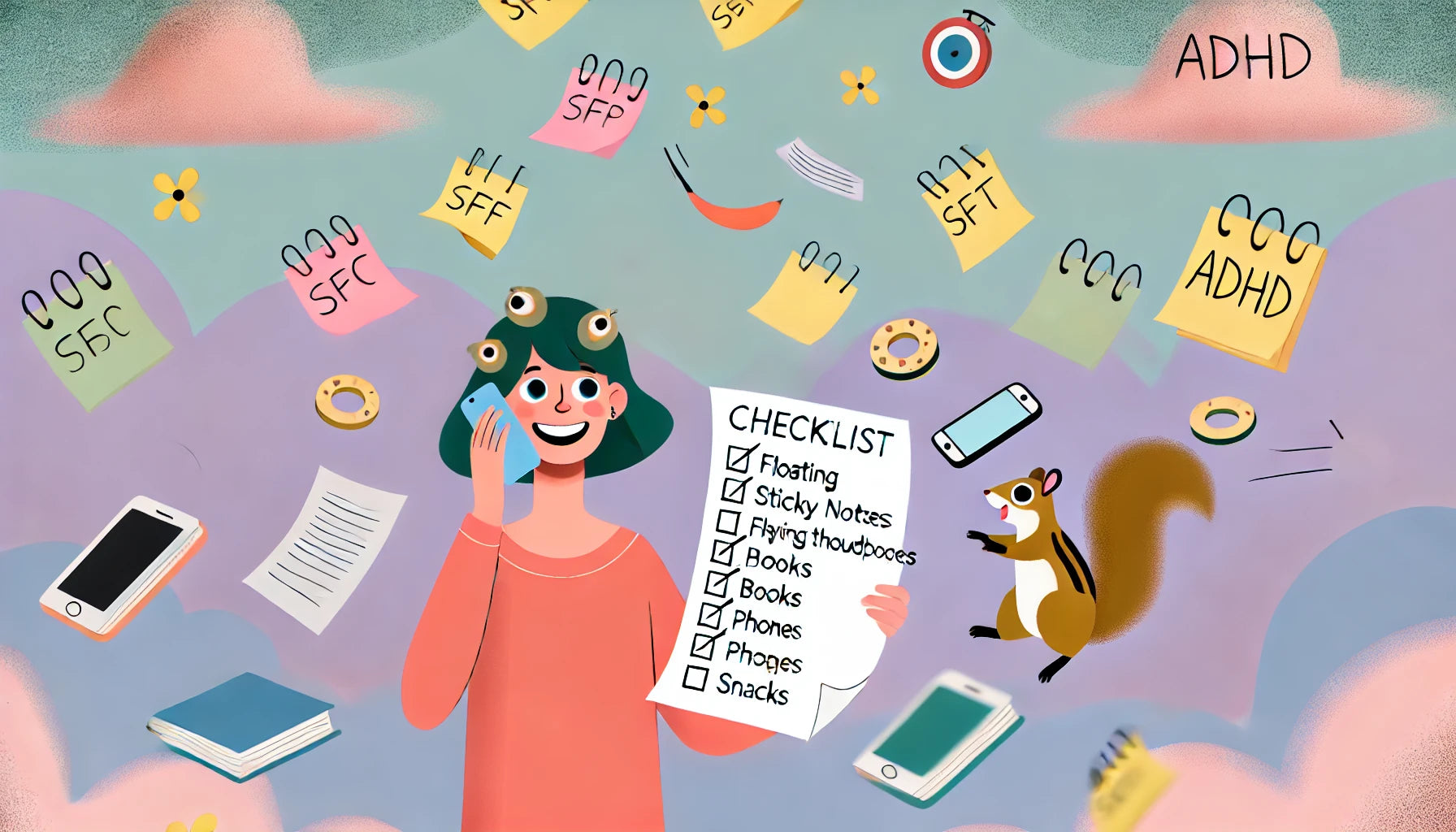 “The ADHD Chillout Workbook Embrace Chaos and Still Get Stuff Done (M