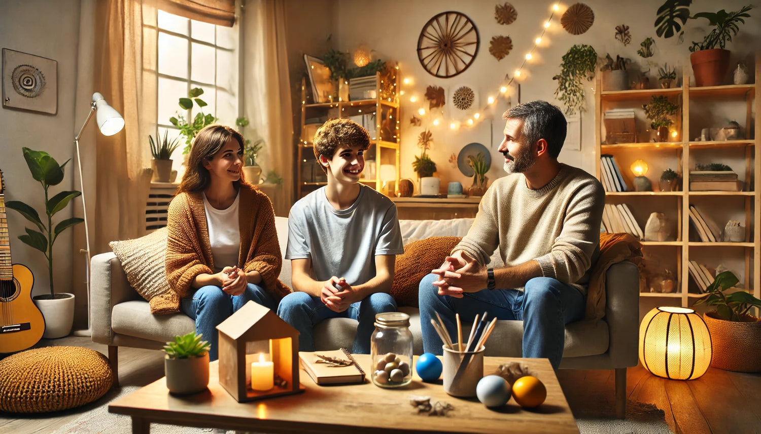 "Starting the Conversation: Helping Your Teen Navigate Mental Wellness with Love and Support"